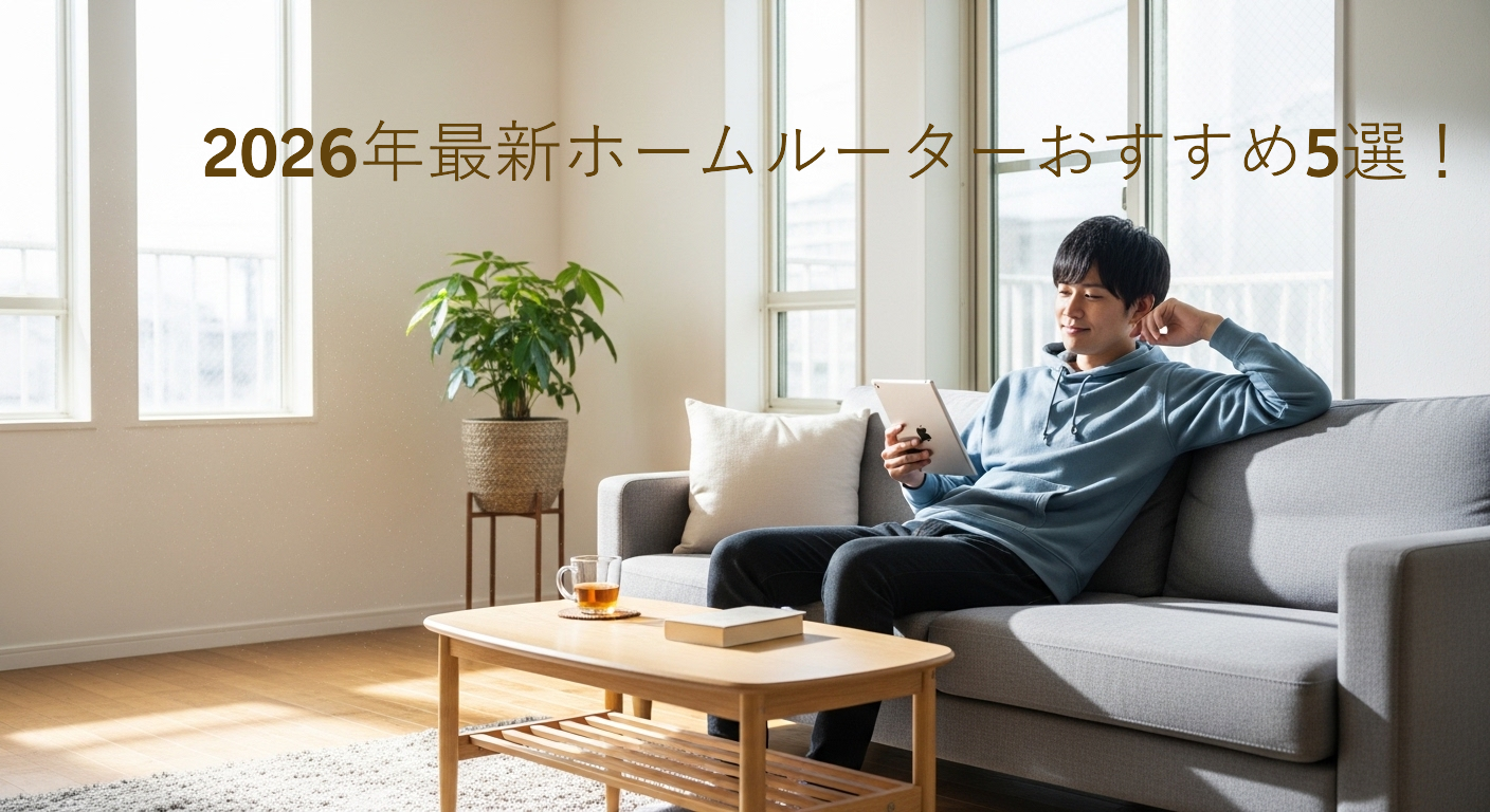 リビングの男性